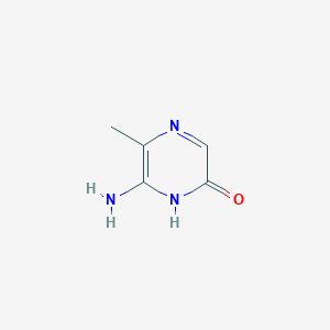 6-Amino-5-methylpyrazin-2(1H)-one