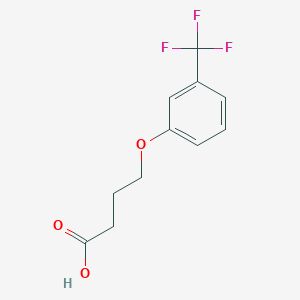 molecular formula C11H11F3O3 B1310296 4-(3-三氟甲基苯氧基)-丁酸 CAS No. 87411-31-2