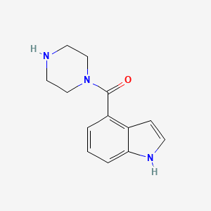 (1H-Indol-4-yl)(piperazin-1-yl)methanone