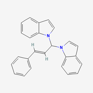 1,1'-(3-Phenylallylidene)bis(1H-indole)