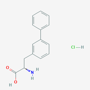 (S)-3-([1,1'-Biphenyl]-3-yl)-2-aminopropanoic acid hydrochloride