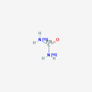 molecular formula CH4N2O B131032 尿素-<sup>13</sup>C,<sup>15</sup>N<sub>2</sub> CAS No. 78405-35-3