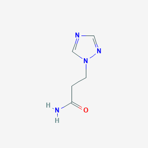 3-(1H-1,2,4-triazol-1-yl)propanamide