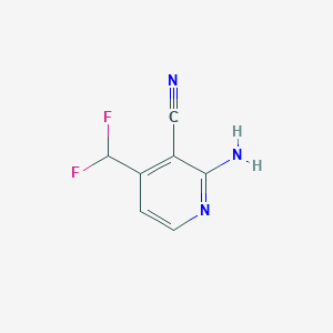 2-Amino-4-(difluoromethyl)nicotinonitrile