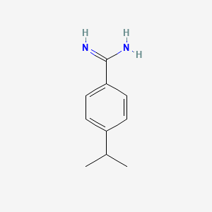 molecular formula C10H14N2 B1310341 4-异丙基苯甲酰胺 CAS No. 743417-63-2