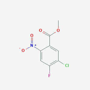 Methyl 5-chloro-4-fluoro-2-nitrobenzoate