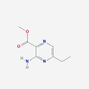 Methyl 3-amino-5-ethylpyrazine-2-carboxylate