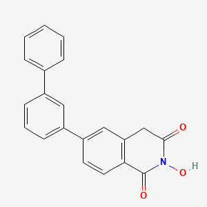 6-([1,1'-Biphenyl]-3-yl)-2-hydroxyisoquinoline-1,3(2H,4H)-dione