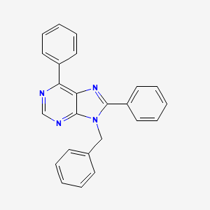 9-Benzyl-6,8-diphenyl-9H-purine