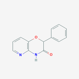 B1310380 2-phenyl-2H-pyrido[3,2-b][1,4]oxazin-3(4H)-one CAS No. 24675-93-2