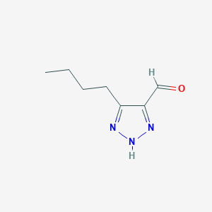 4-Butyl-1H-1,2,3-triazole-5-carbaldehyde