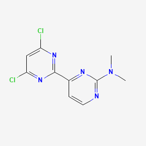 4,6-Dichloro-N,N-dimethyl[2,4'-bipyrimidin]-2'-amine