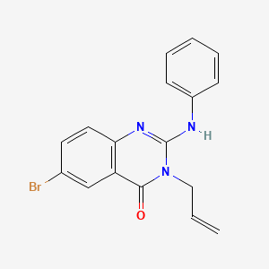 3-Allyl-6-bromo-2-(phenylamino)quinazolin-4(3H)-one