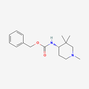 (S)-Benzyl (1,3,3-trimethylpiperidin-4-yl)carbamate