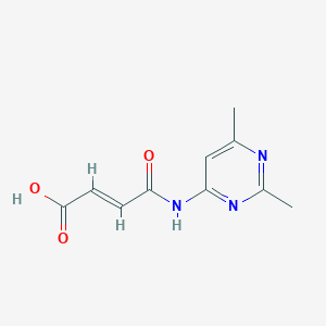 4-((2,6-Dimethylpyrimidin-4-yl)amino)-4-oxobut-2-enoic acid