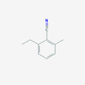 molecular formula C10H11N B1310423 2-乙基-6-甲基苯甲腈 CAS No. 95881-22-4