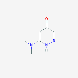 6-(Dimethylamino)pyridazin-4-ol