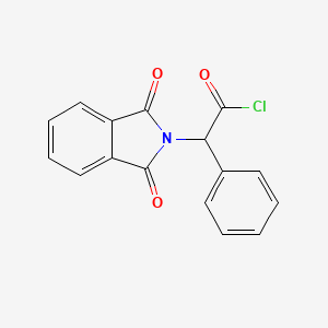 (1,3-Dioxo-1,3-dihydro-2h-isoindol-2-yl)(phenyl)acetyl chloride