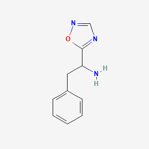 1-(1,2,4-Oxadiazol-5-yl)-2-phenylethanamine