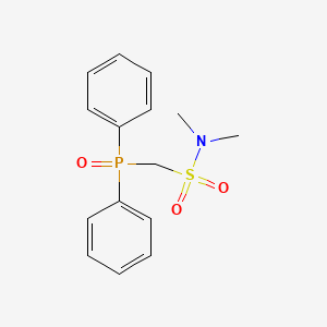 1-(Diphenylphosphoryl)-N,N-dimethylmethanesulfonamide