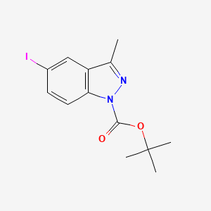 tert-Butyl 5-iodo-3-methyl-1H-indazole-1-carboxylate