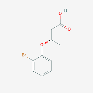 (S)-3-(2-Bromophenoxy)butanoic acid