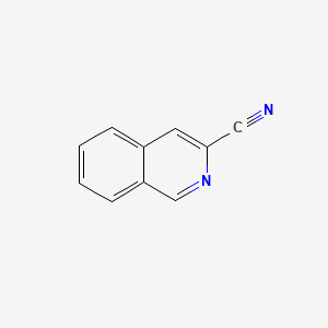 molecular formula C10H6N2 B1310431 3-异喹啉甲腈 CAS No. 26947-41-1