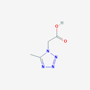 molecular formula C4H6N4O2 B1310432 (5-methyl-1H-tetrazol-1-yl)acetic acid CAS No. 21743-55-5