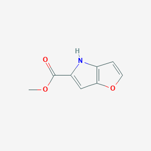 B1310441 methyl 4H-furo[3,2-b]pyrrole-5-carboxylate CAS No. 77484-99-2