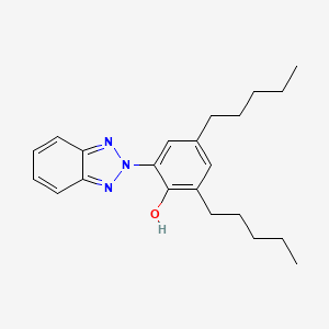 2-(2H-Benzo[d][1,2,3]triazol-2-yl)-4,6-dipentylphenol