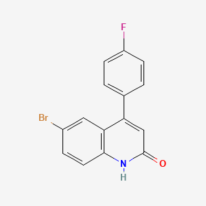 6-Bromo-4-(4-fluorophenyl)quinolin-2(1H)-one