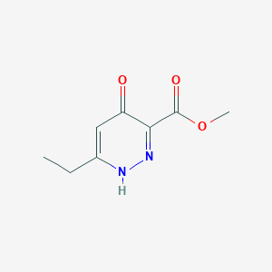 Methyl 6-ethyl-4-hydroxypyridazine-3-carboxylate