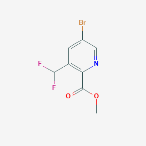 Methyl 5-bromo-3-(difluoromethyl)picolinate