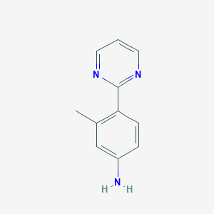 3-Methyl-4-(pyrimidin-2-yl)aniline