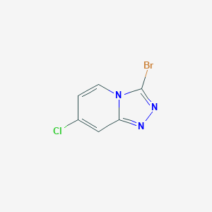 3-Bromo-7-chloro-[1,2,4]triazolo[4,3-a]pyridine