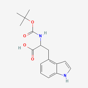 2-((tert-Butoxycarbonyl)amino)-3-(1H-indol-4-yl)propanoic acid