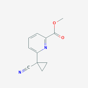 Methyl 6-(1-cyanocyclopropyl)picolinate