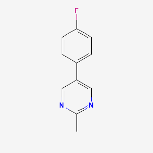 5-(4-Fluorophenyl)-2-methylpyrimidine