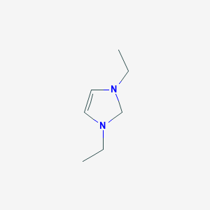 1,3-Diethyl-2,3-dihydro-1H-imidazole