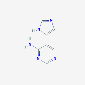 5-(1H-Imidazol-4-yl)pyrimidin-4-amine