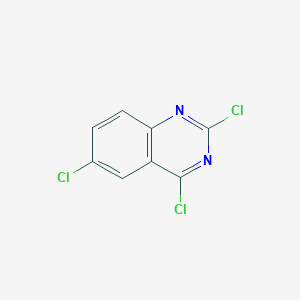 molecular formula C8H3Cl3N2 B1310484 2,4,6-三氯喹喔啉 CAS No. 20028-68-6