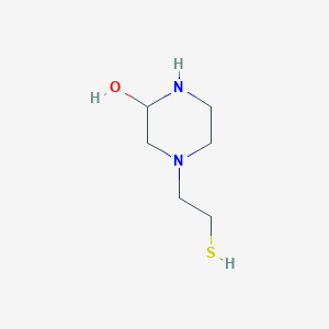 4-(2-Mercaptoethyl)piperazin-2-ol