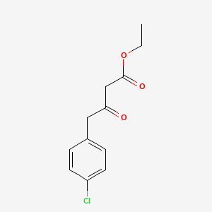 molecular formula C12H13ClO3 B1310529 Ethyl 4-(4-chlorophenyl)-3-oxobutanoate CAS No. 62088-10-2