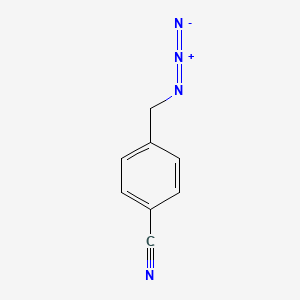 B1310577 4-(Azidomethyl)benzonitrile CAS No. 84466-87-5