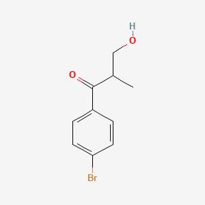 1-(4-Bromophenyl)-3-hydroxy-2-methylpropan-1-one