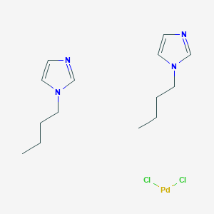 Palladium, bis(1-butyl-1H-imidazole)dichloro-