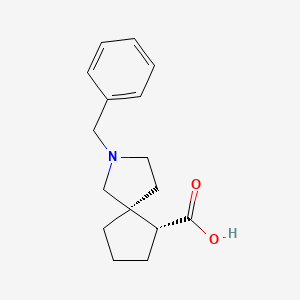 Rac-(5R,6S)-2-benzyl-2-azaspiro[4.4]nonane-6-carboxylic acid