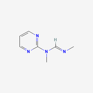 N,N'-Dimethyl-N-2-pyrimidinylimidoformamide