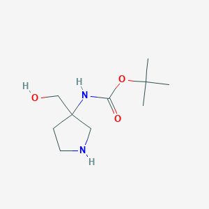 B1310605 3-Boc-Amino-3-(hydroxymethyl)pyrrolidine CAS No. 475469-15-9
