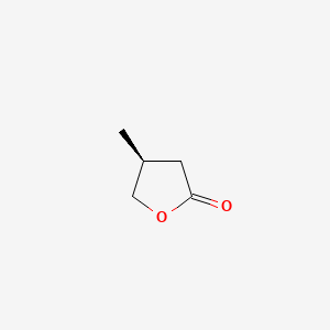 molecular formula C5H8O2 B1310634 (S)-4-甲基二氢呋喃-2(3H)-酮 CAS No. 64190-48-3